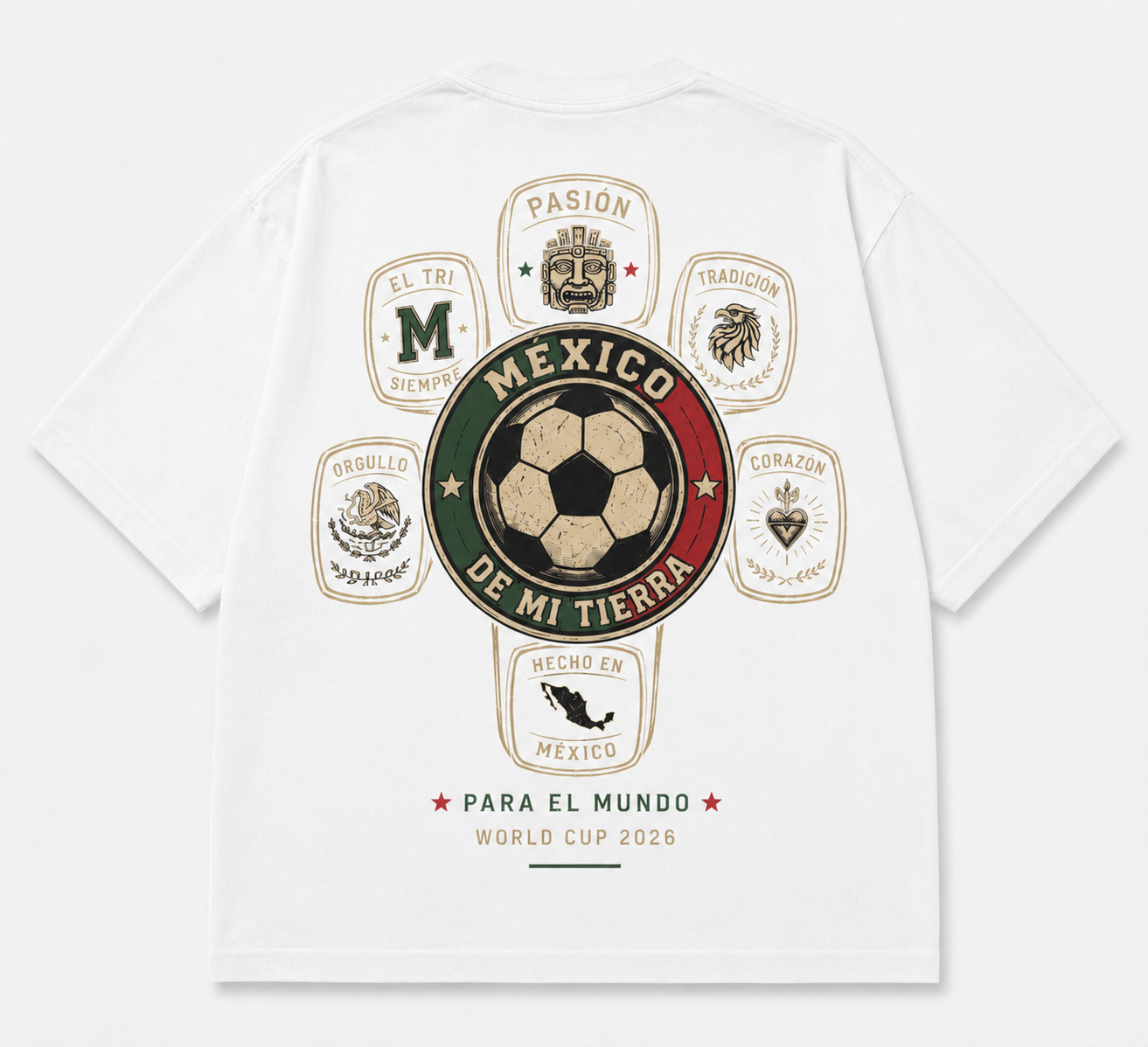 El Tri Mexico Tee (WHITE)