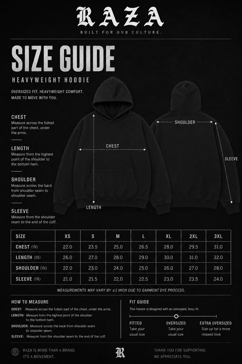 Bleed Blue Heavyweight Hoodie