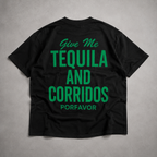 Corridos & Tequila Black Tee