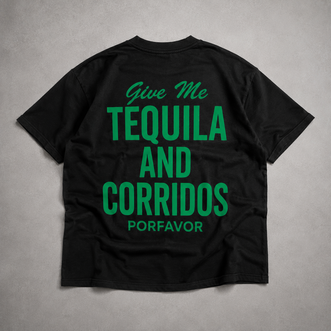 Corridos & Tequila Black Tee