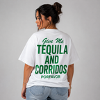 Corridos & Tequila White Tee