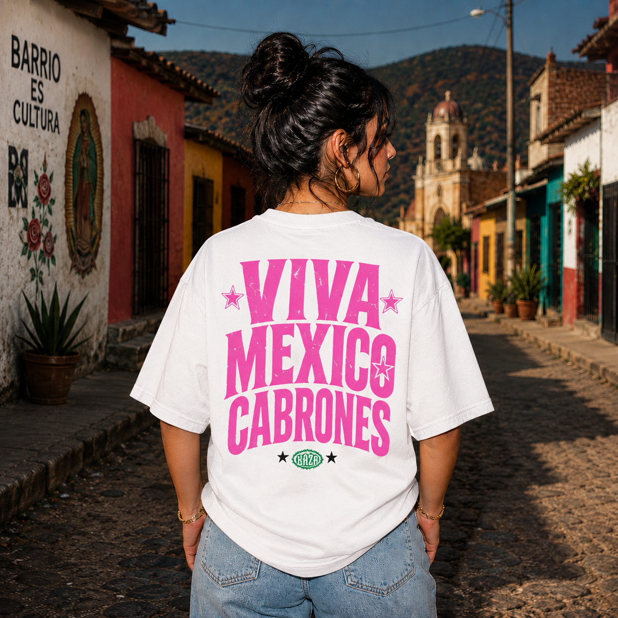 Viva Mexico White Tee