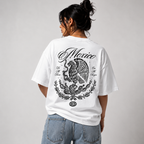 De Mi Tierra Tee- White