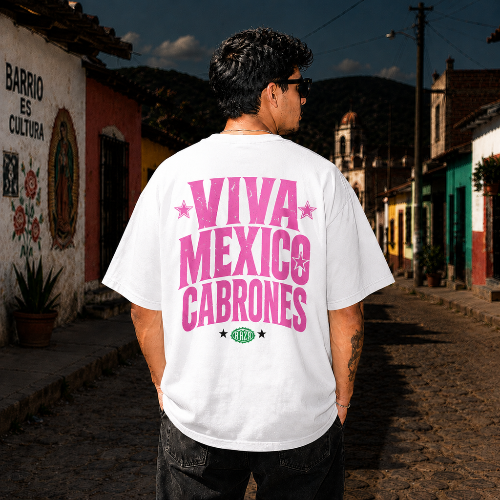 Viva Mexico White Tee