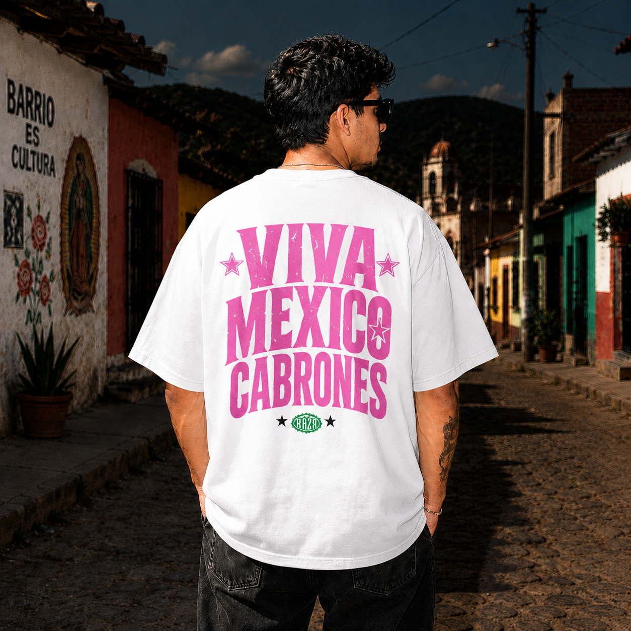 Viva Mexico White Tee