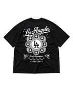 Bleed Blue Tee (Black)
