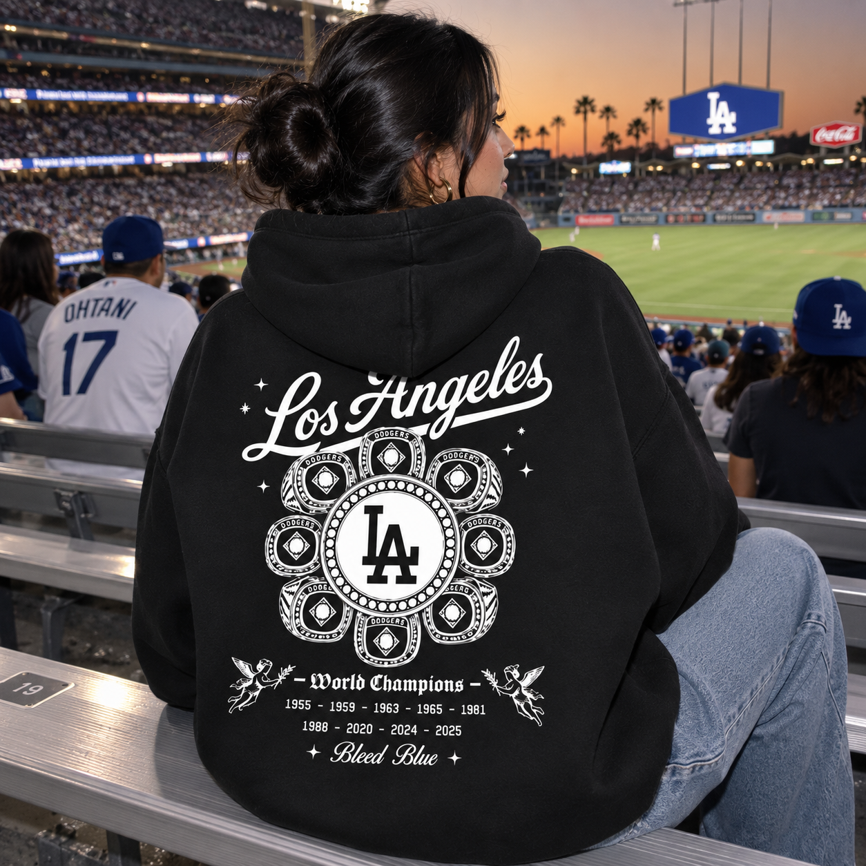 Bleed Blue Heavyweight Hoodie
