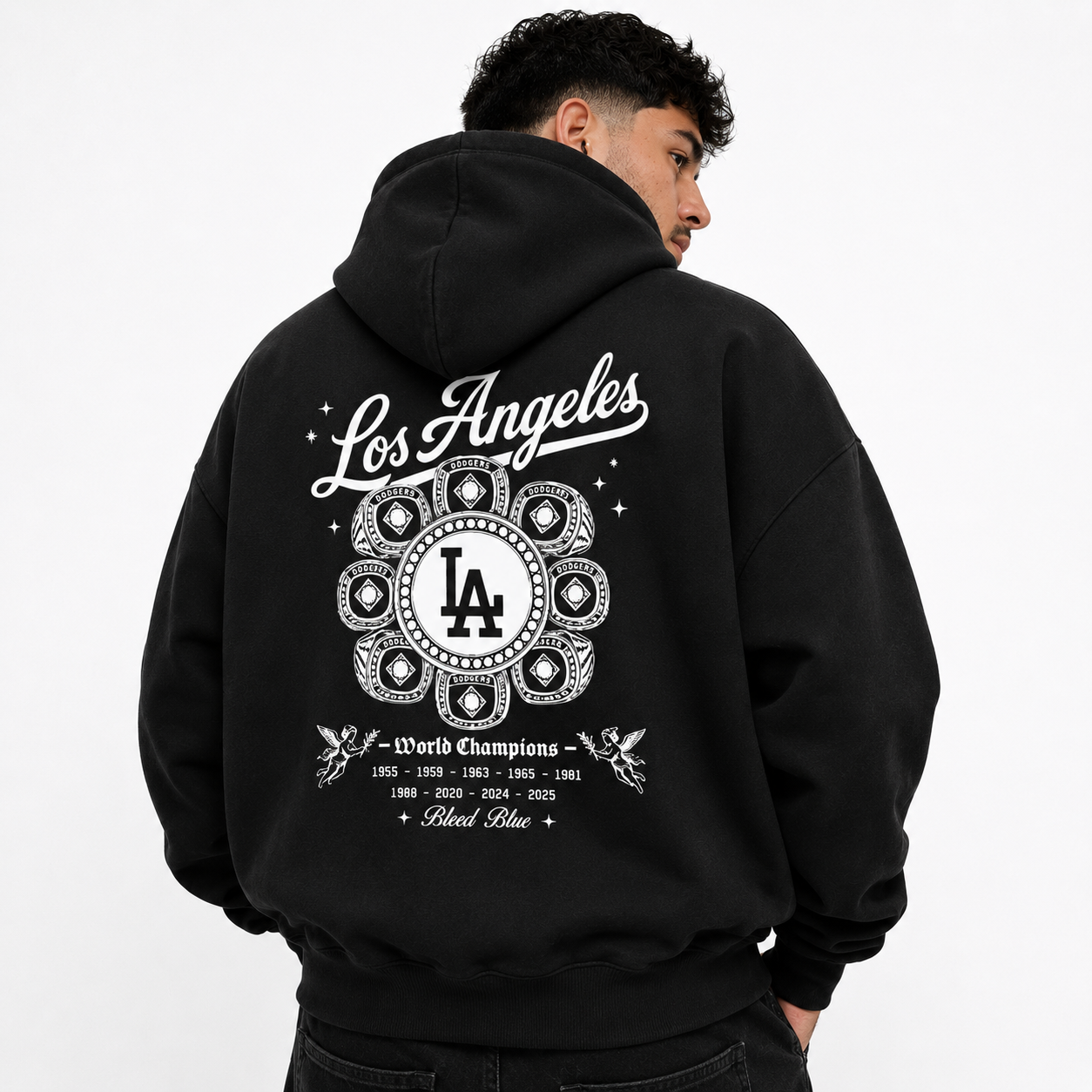 Bleed Blue Heavyweight Hoodie